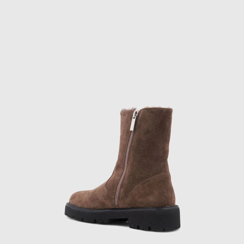 Eloise Boot | Taupe Suede