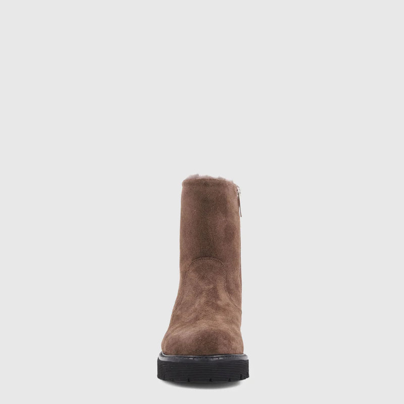 Eloise Boot | Taupe Suede