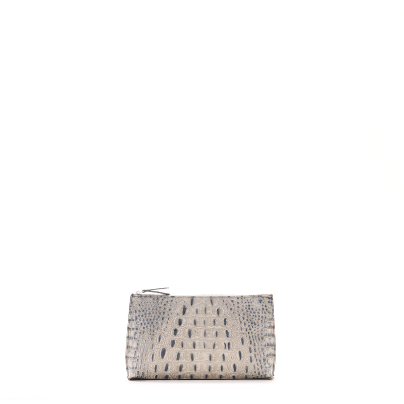 Essential Pouch | Denim Croc