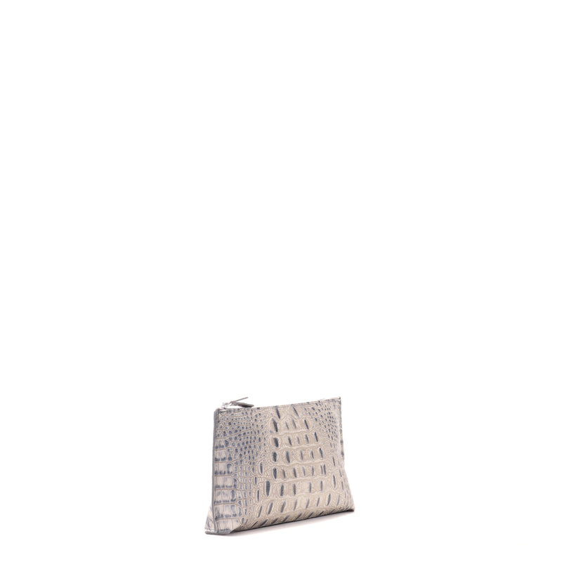 Essential Pouch | Denim Croc