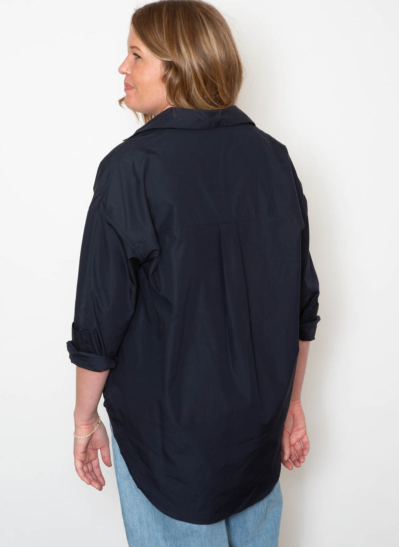 Everyday Shirt | Navy Poplin