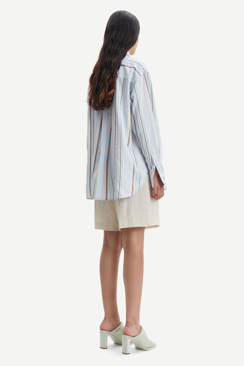 Alfrida Button Down Shirt | Pastel Stripe