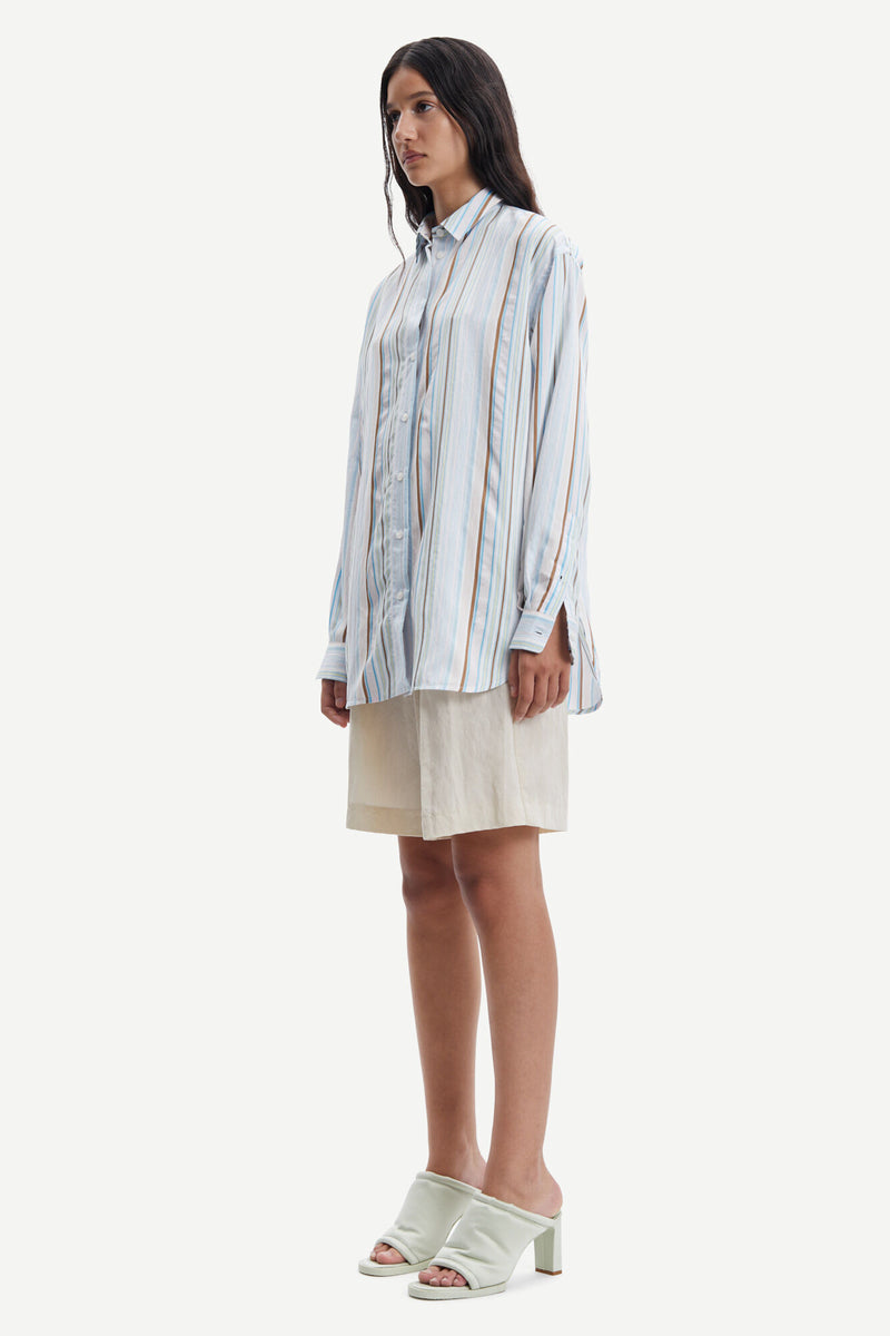 Alfrida Button Down Shirt | Pastel Stripe