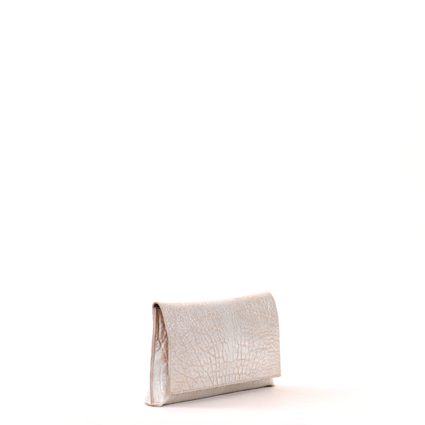 Foldover Clutch | Champagne Was