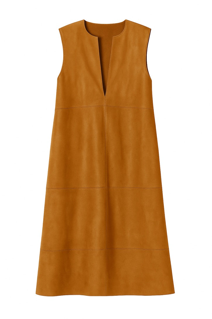 Payton Dress | Mud Suede