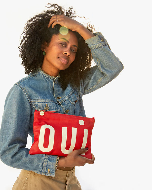 Flat Clutch with Tabs | Cherry Oui