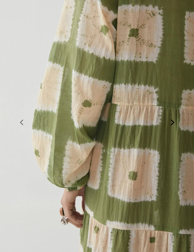 Trapeze Lala Dress I Cucumber