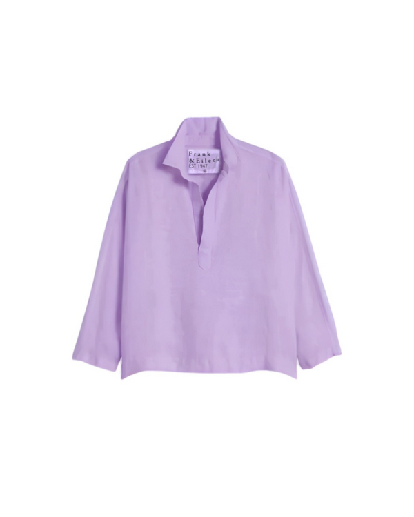 Gabi Popover Shirt | Lilac