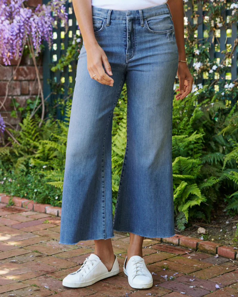 Galway Gaucho | Light Wash Indigo