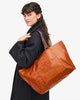 Grande Bateau Tote| Camel