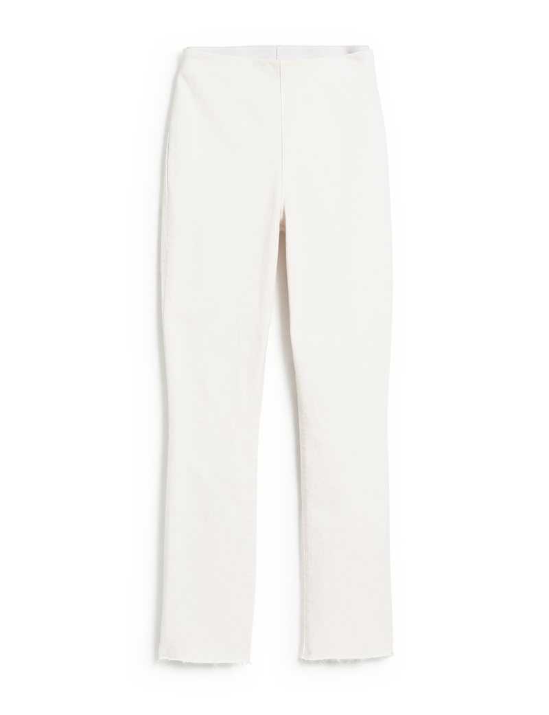 Derry Slim Straight Illusion Pant | Antique White