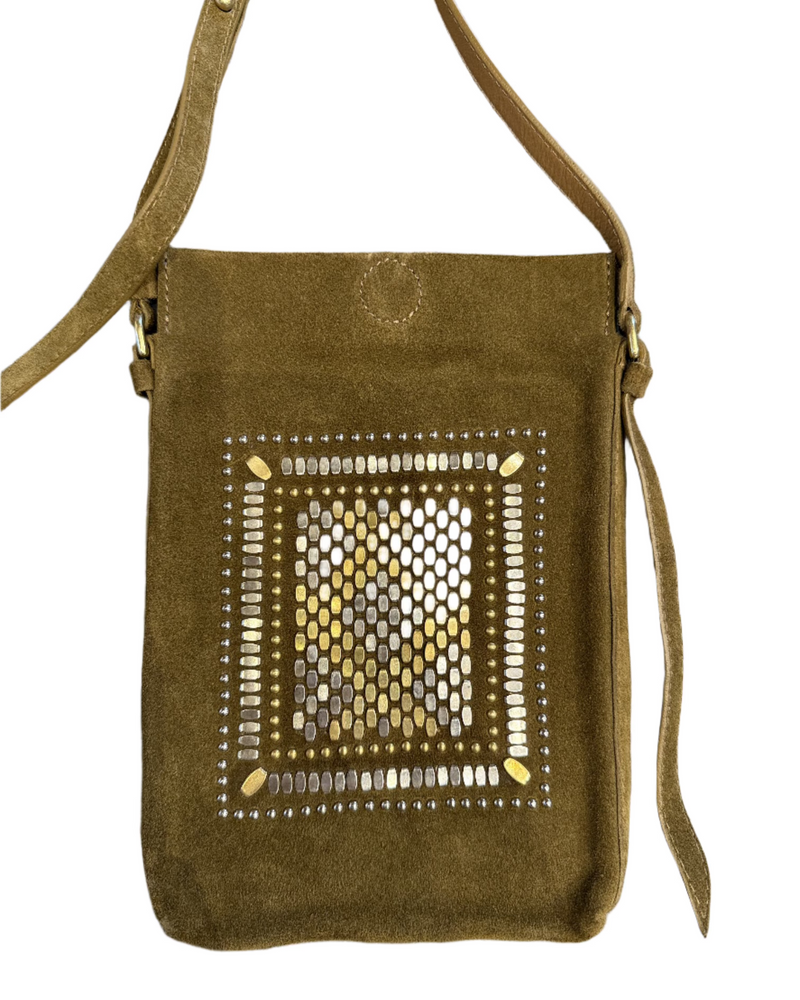 Dash Messenger | Moss Suede