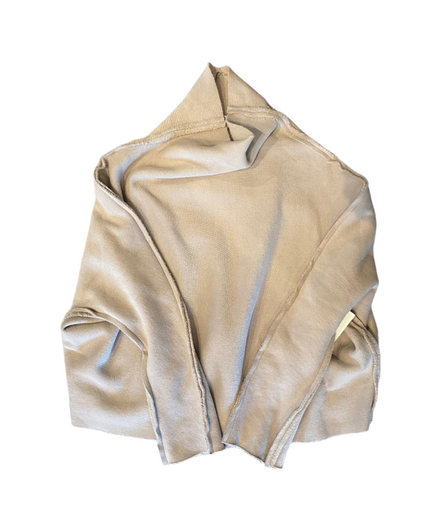 Winona Funnel Neck Top | Ivory