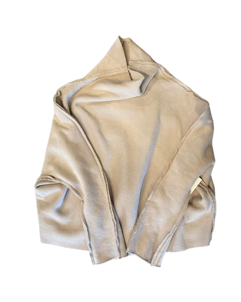Winona Funnel Neck Top | Ivory