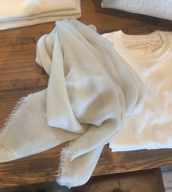 Tissue Cashmere Wrap | Neutrals
