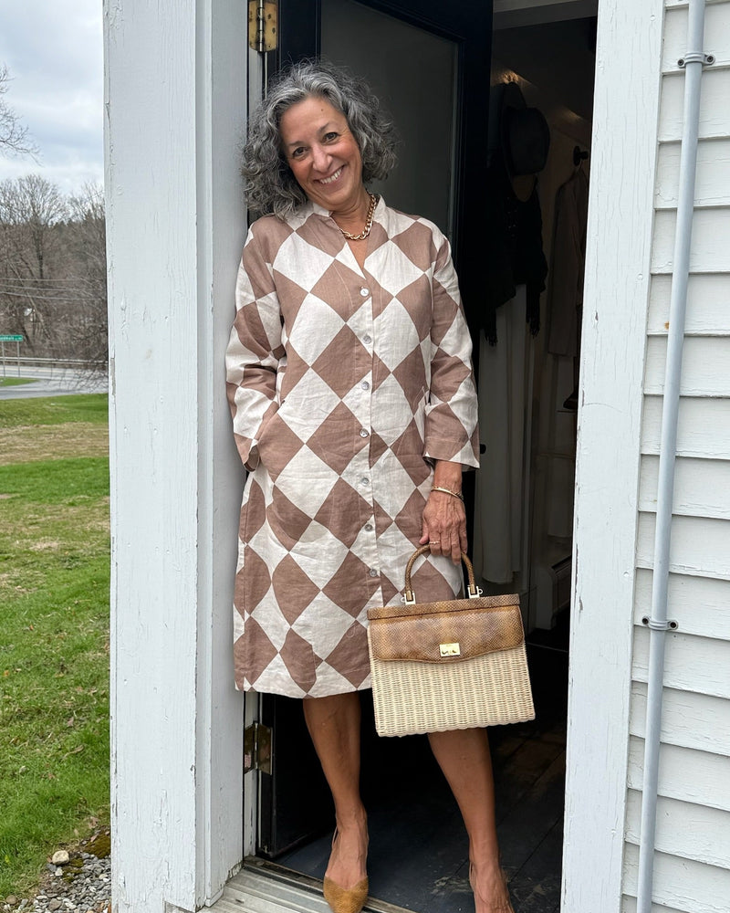 Rodo Slingback | Textured Brown