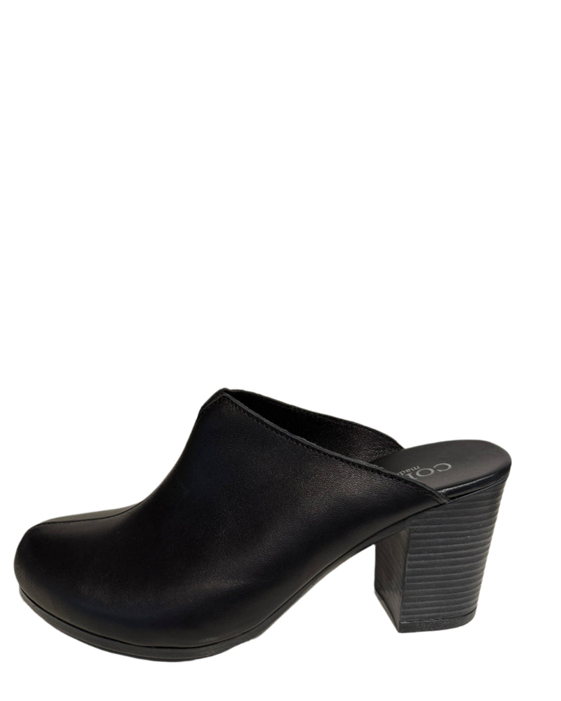 Cordani Gina Hi Clog Black Calf shop at well heeled