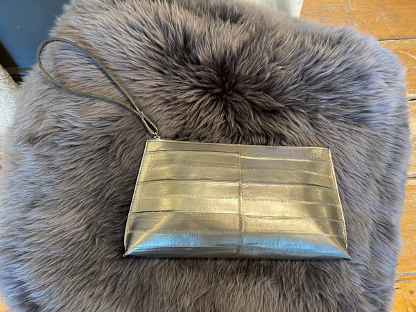 Wristlet | Pewter Eel