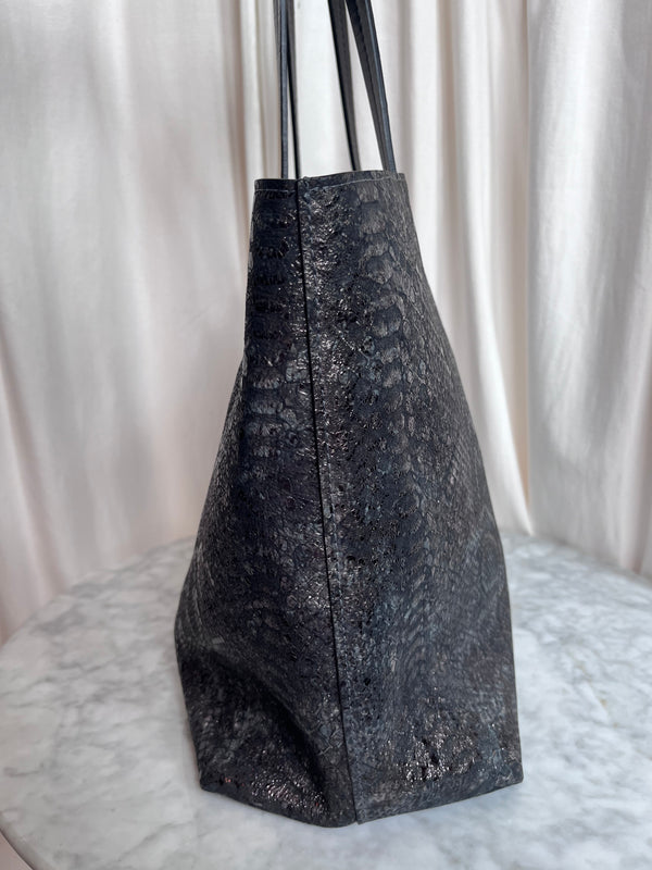 Essential Tote | Metal Snake