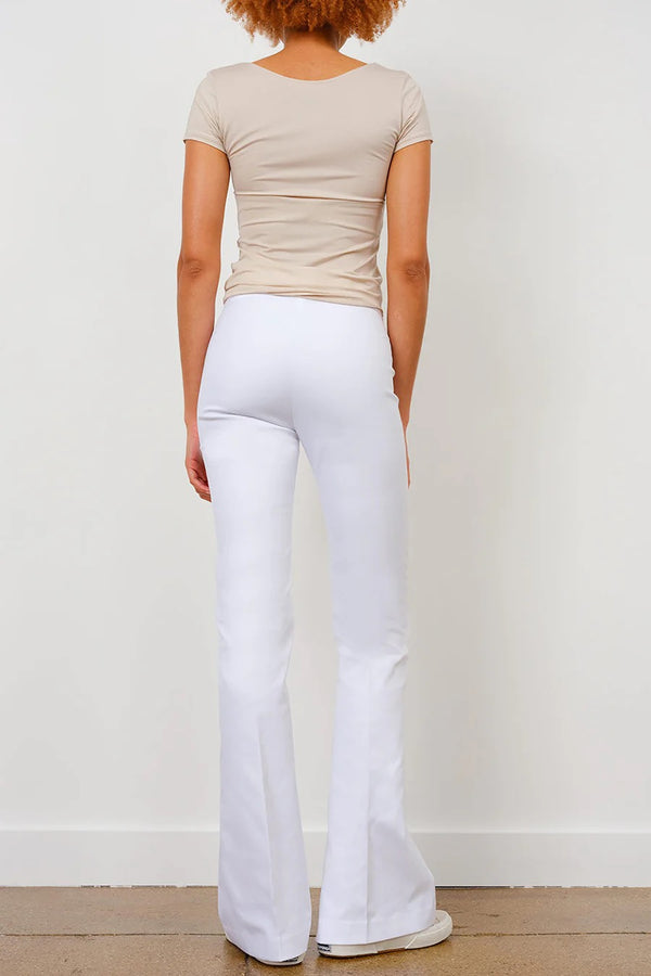 Bellini Long Flare Pant | White