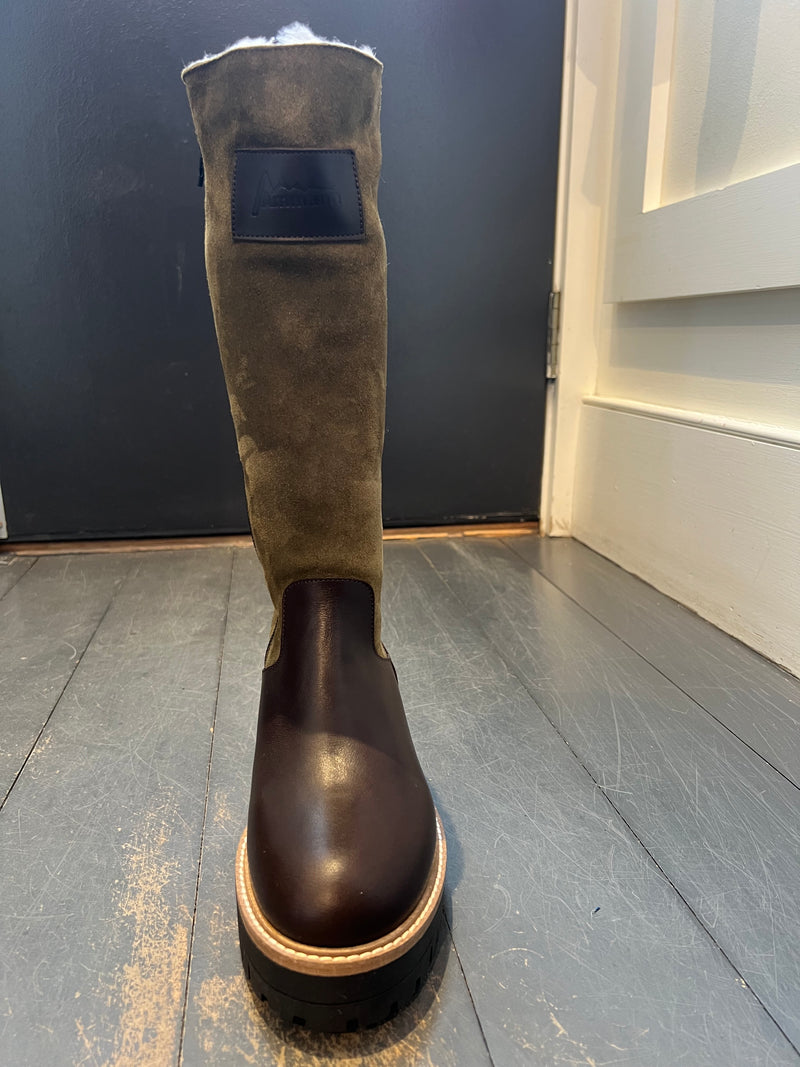 Erstfeld Tall Lug Boot | Truffle
