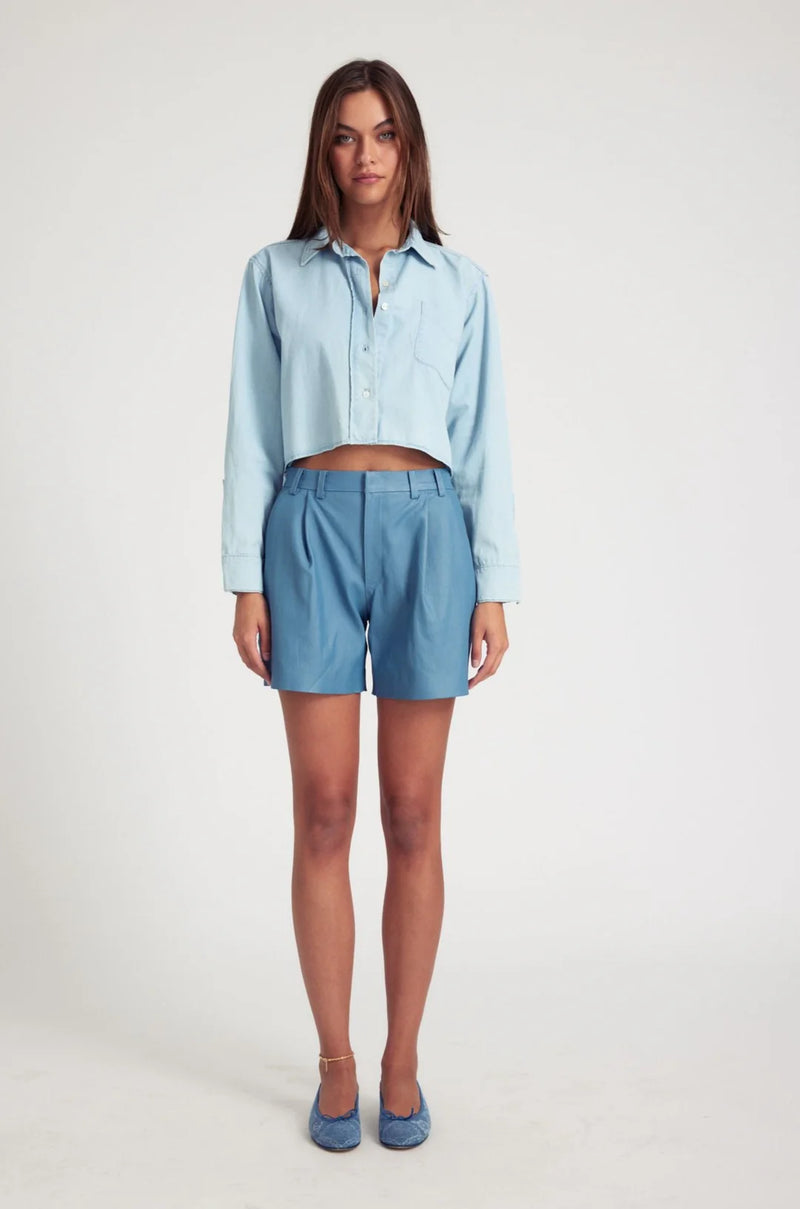 Cropped Button Up | Charlie
