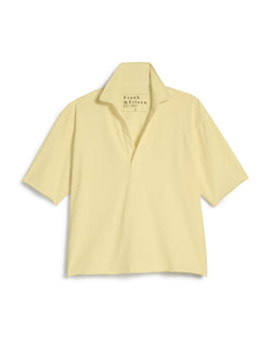 Patty Popover SS Henley | Canary