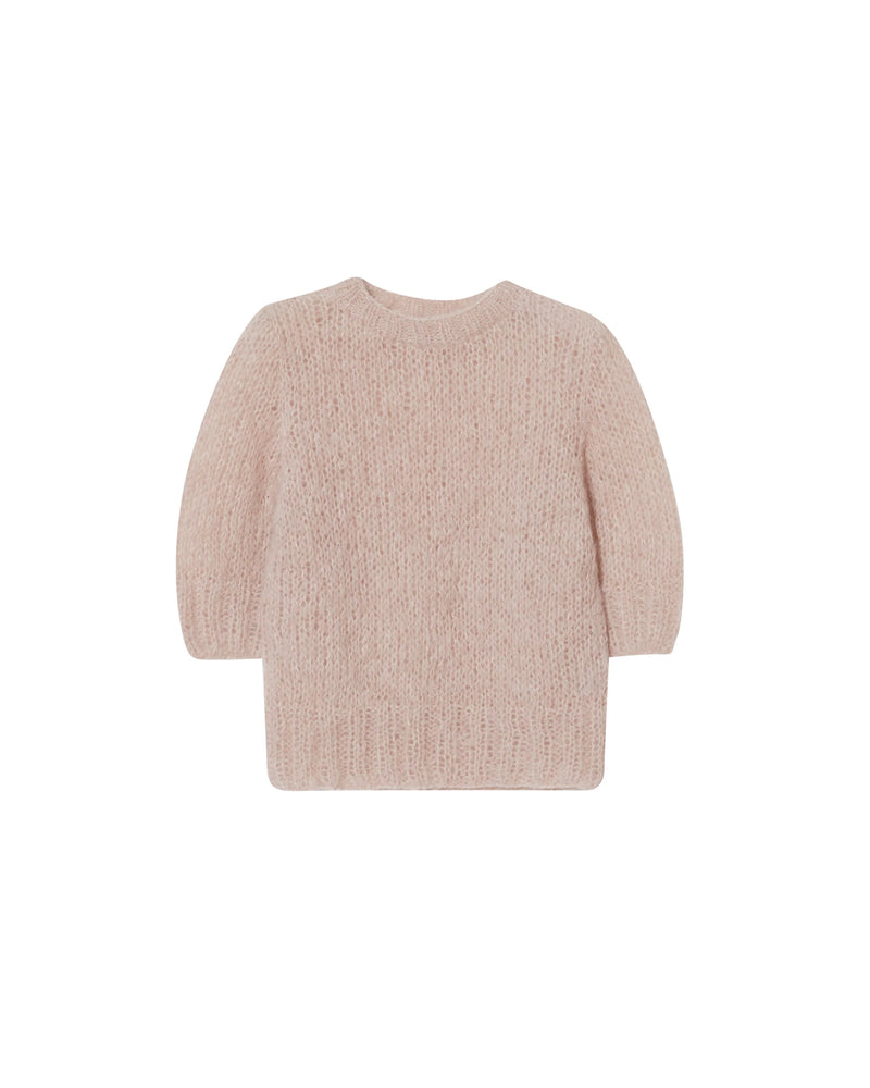 Shaggy Alpaca T-Shirt | Beige