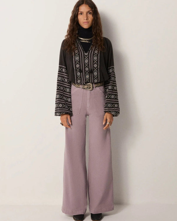 Virginia Blouse | Dusty Blue