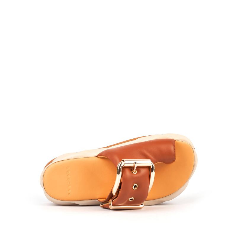 Mellow Glow Slide | Brown