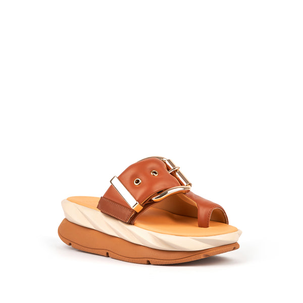 Mellow Glow Slide | Brown