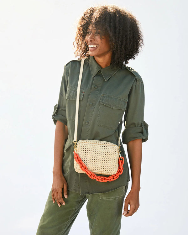 Midi Sac | Cream Rattan