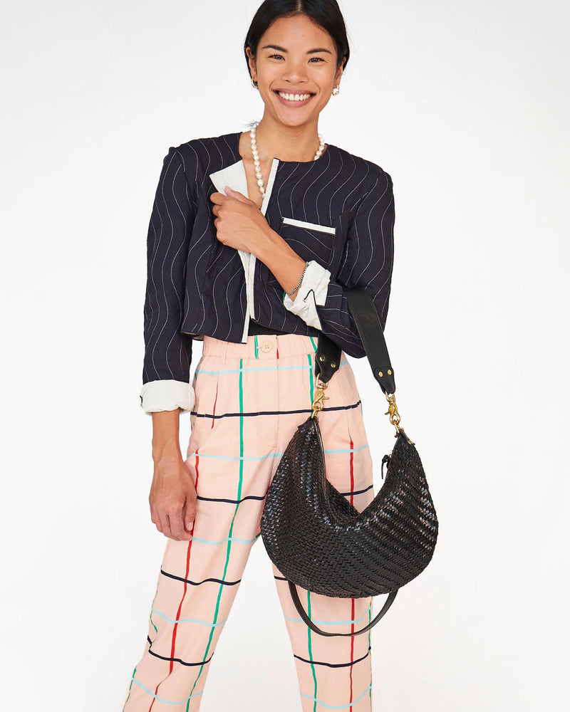 Moyen Messenger | Black Zig Zag