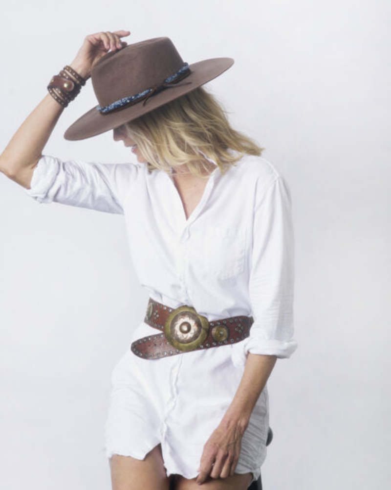 Taos Hat | Hickory