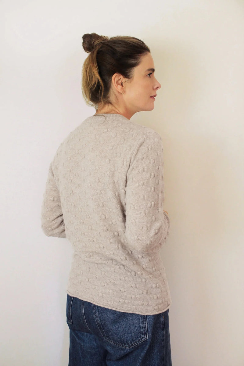 Polka Sweater | Oat