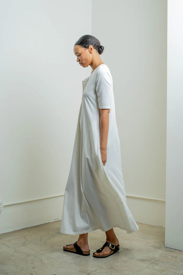 Bianca Drama Maxi | White