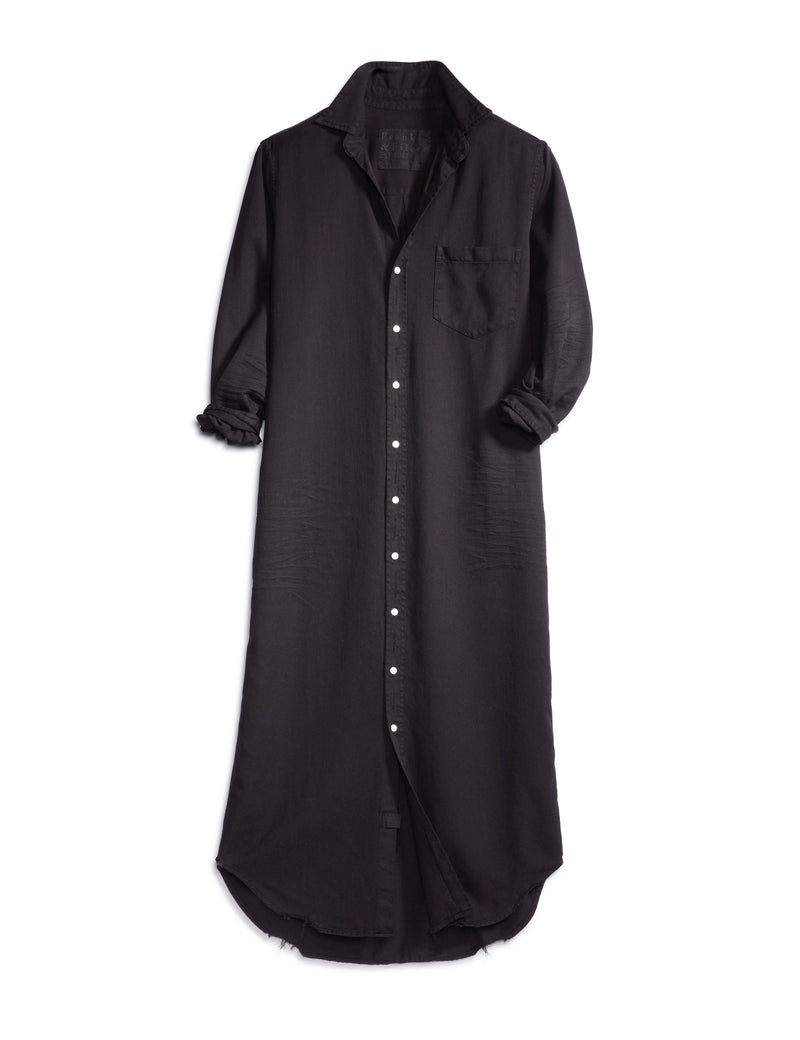Rory Famous Denim Shirt Dress | Black