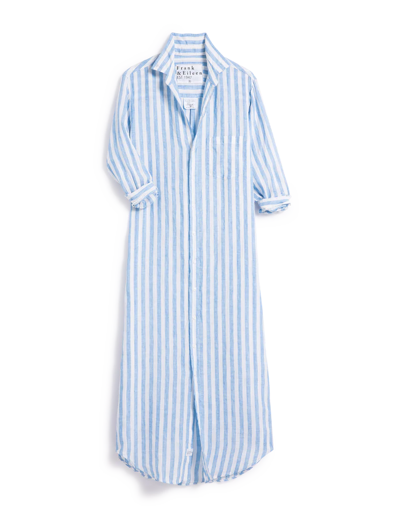 Rory Shirt Dress | Wide Stripe