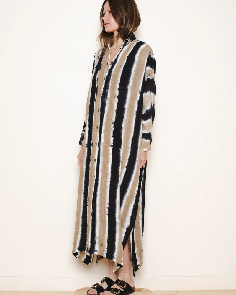 raquel allegra shirt dress Raquel Allegra Classic Shirt Dress - Black