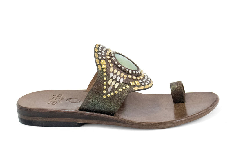 Rocal Jade Sandal | Bronze Pearl