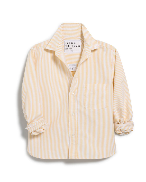 Silvio Untuckable Button-Up Shirt |  Yellow