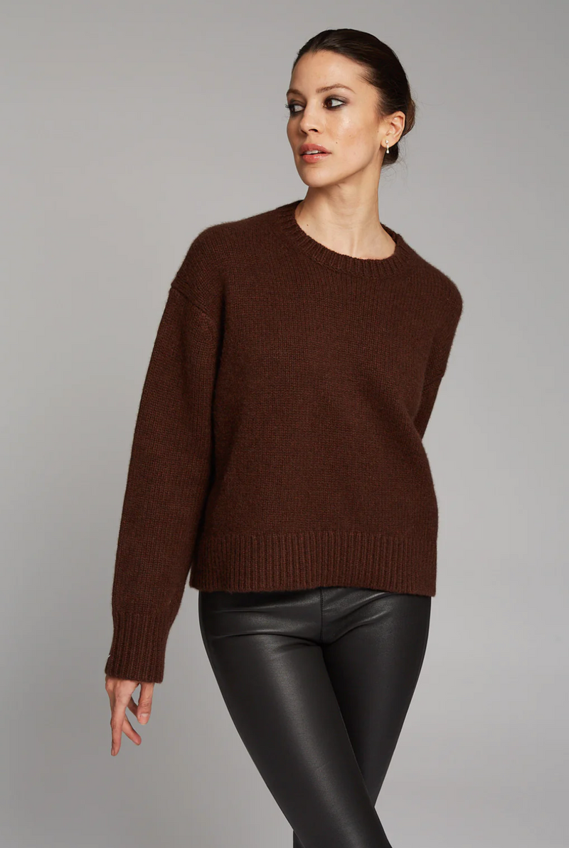 Heavy Cashmere Sweater | Americano