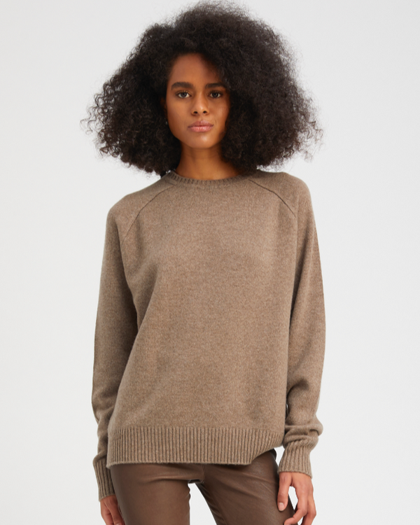 Classic Crew Sweater | Walnut