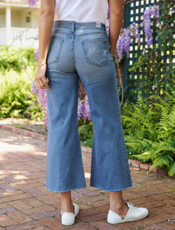 Galway Gaucho | Light Wash Indigo