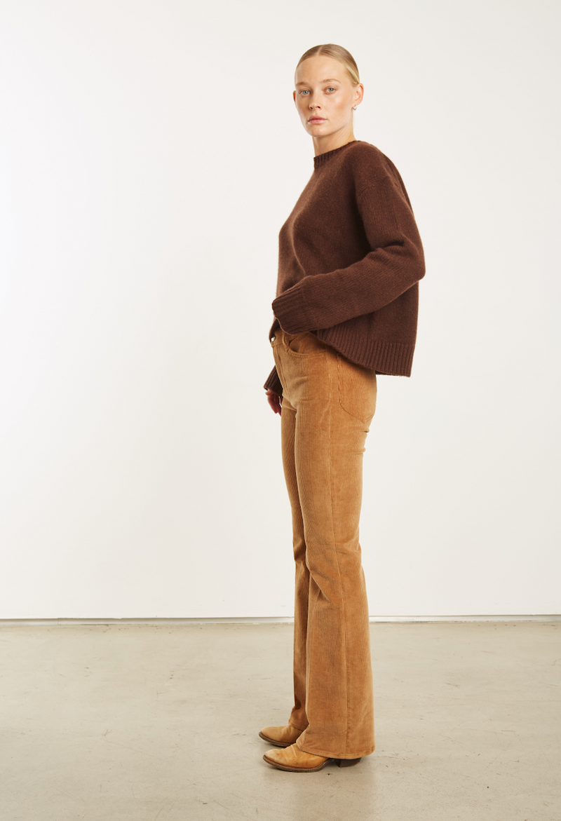 Heavy Cashmere Sweater | Americano