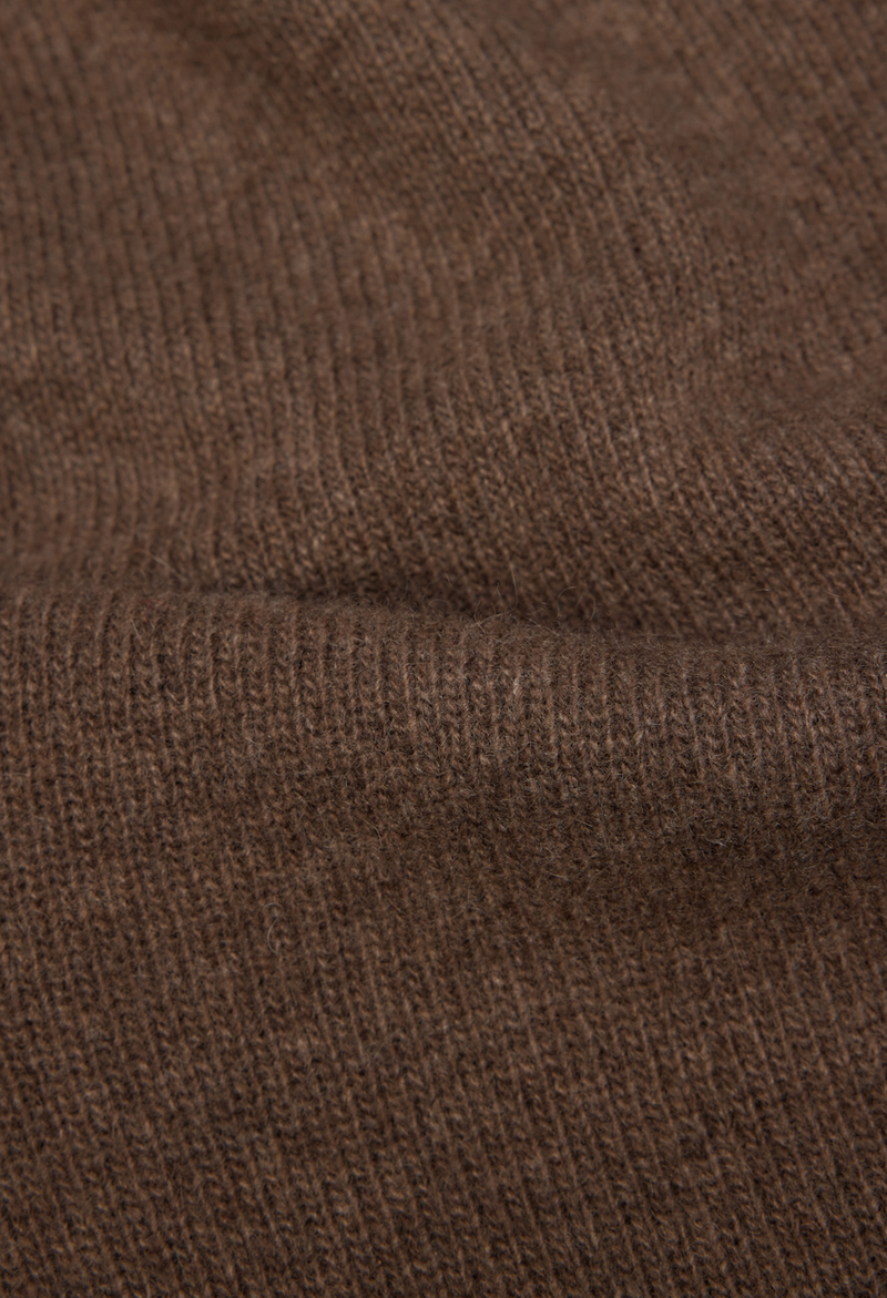 Wool Chunky Turtleneck | Bison