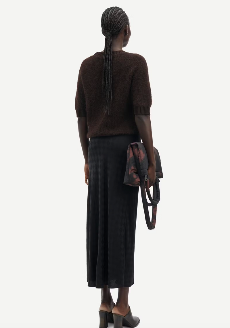 Jeanne Short Sleeves | Chocolate