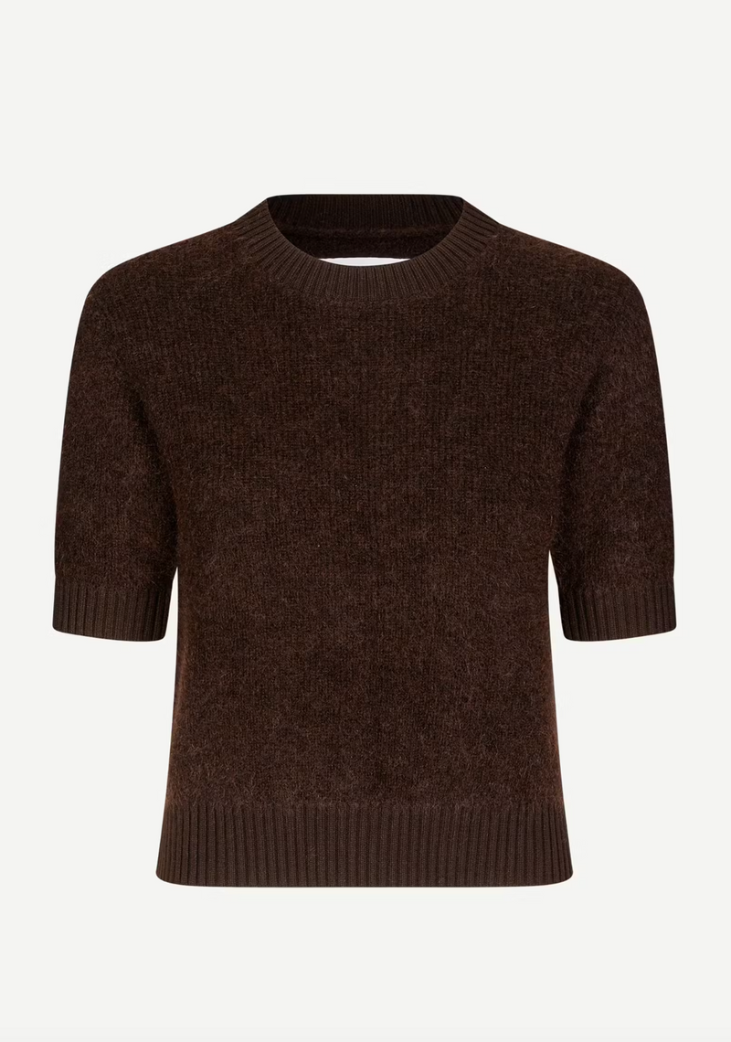Jeanne Short Sleeves | Chocolate