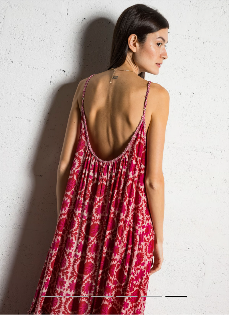 Valeria Dress | Hot Pink