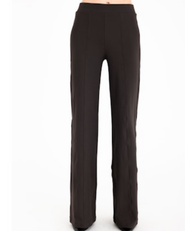Rubie Pull On Wide Leg Pant | Cocoa